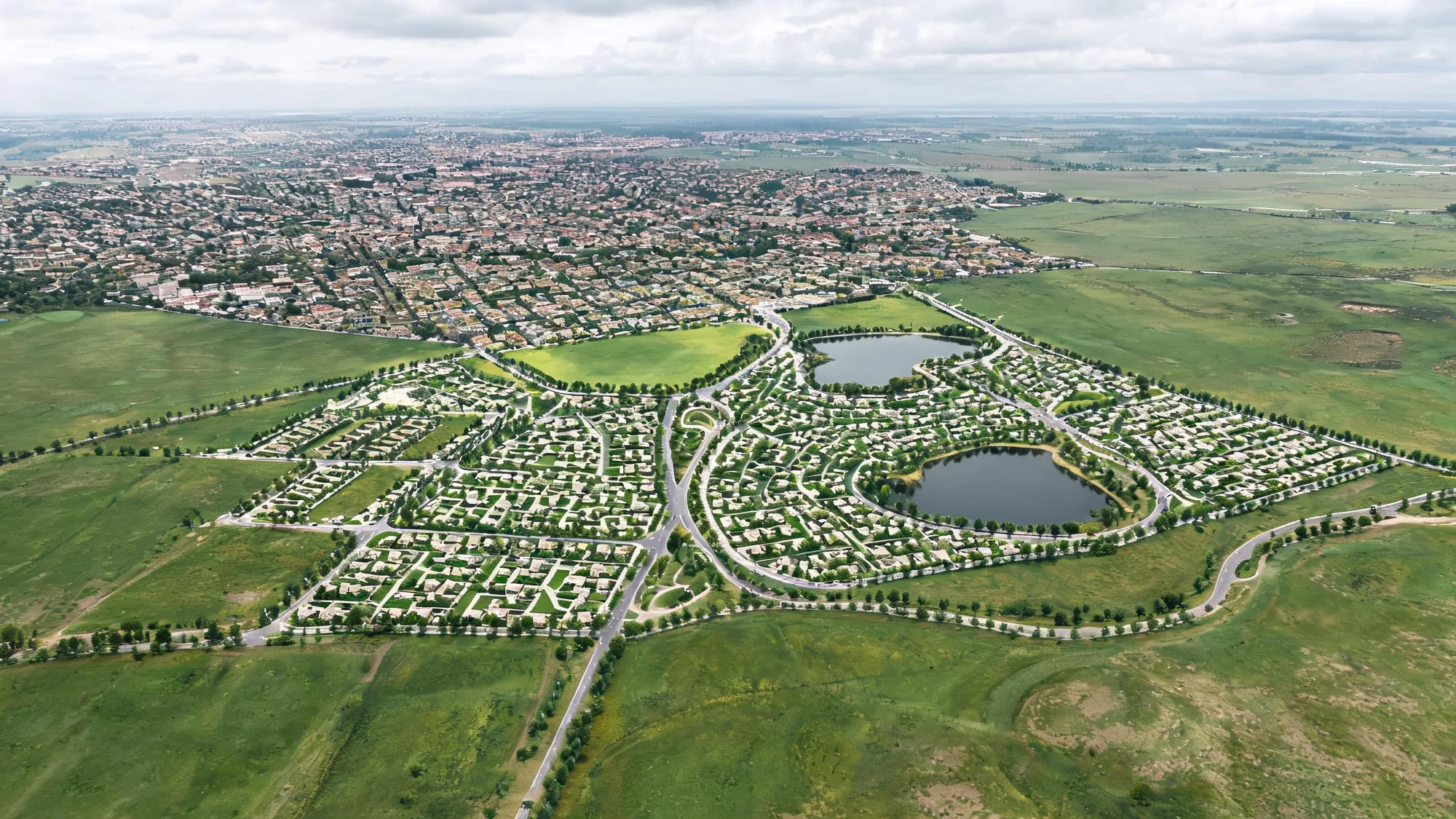 Aérea de masterplan